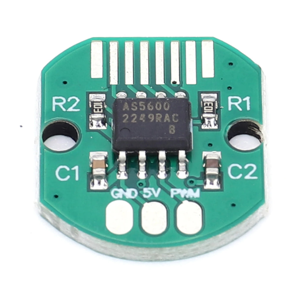 AS5600 Magnetic Rotary Encoder High Precision 12-Bit Magnetic Position Sensor Encoder with 3-pin Wire for Brushless Gimbal Motor Qme