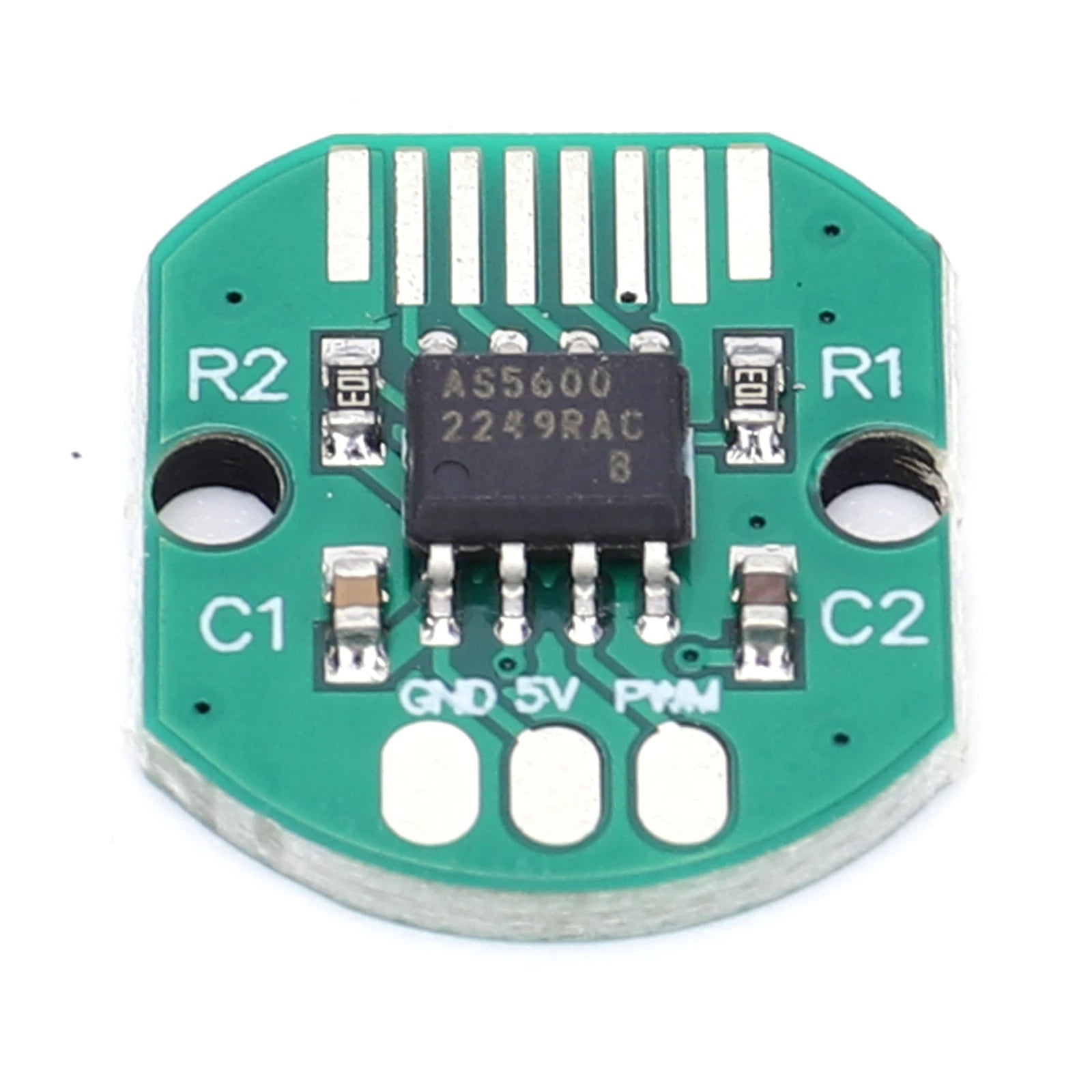 AS5600 Magnetic Rotary Encoder High Precision 12-Bit Magnetic Position Sensor Encoder with 3-pin Wire for Brushless Gimbal Motor Qme