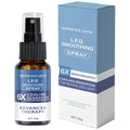 Leg Smoothing Spray - 6X Cooling Effect with Hesperidin & Menthol for Revitalized, Smooth Skin Qme Blue 30g