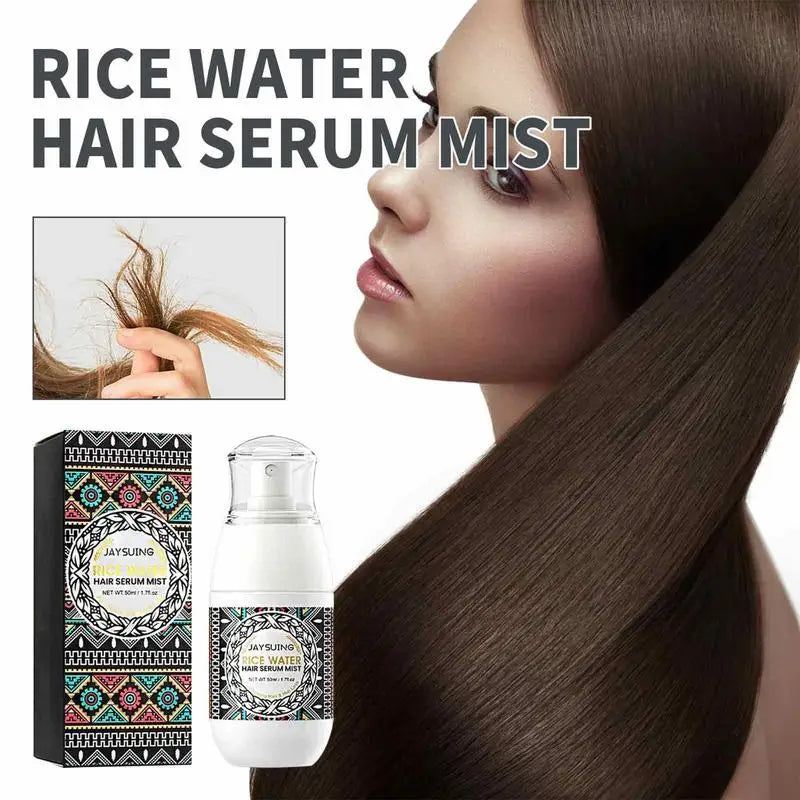 Rice Water Spray Hair Essence Dry Damaged Frizzy Care Nourishes Qme