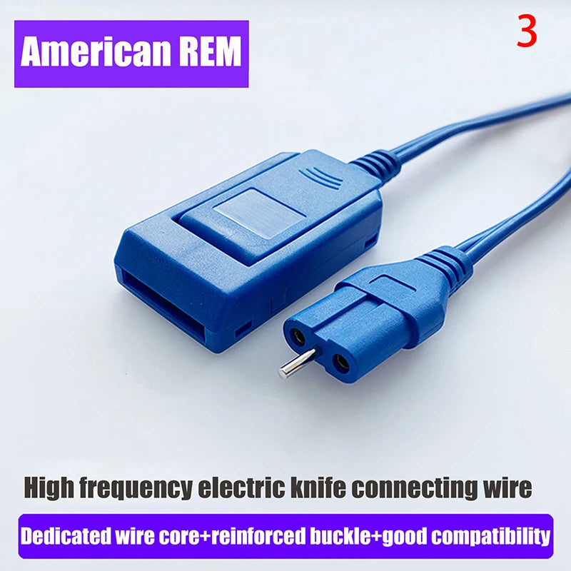 Electrode Plate Adapter Cable Connecting Disposable Bipolar Monopolar Qme 3
