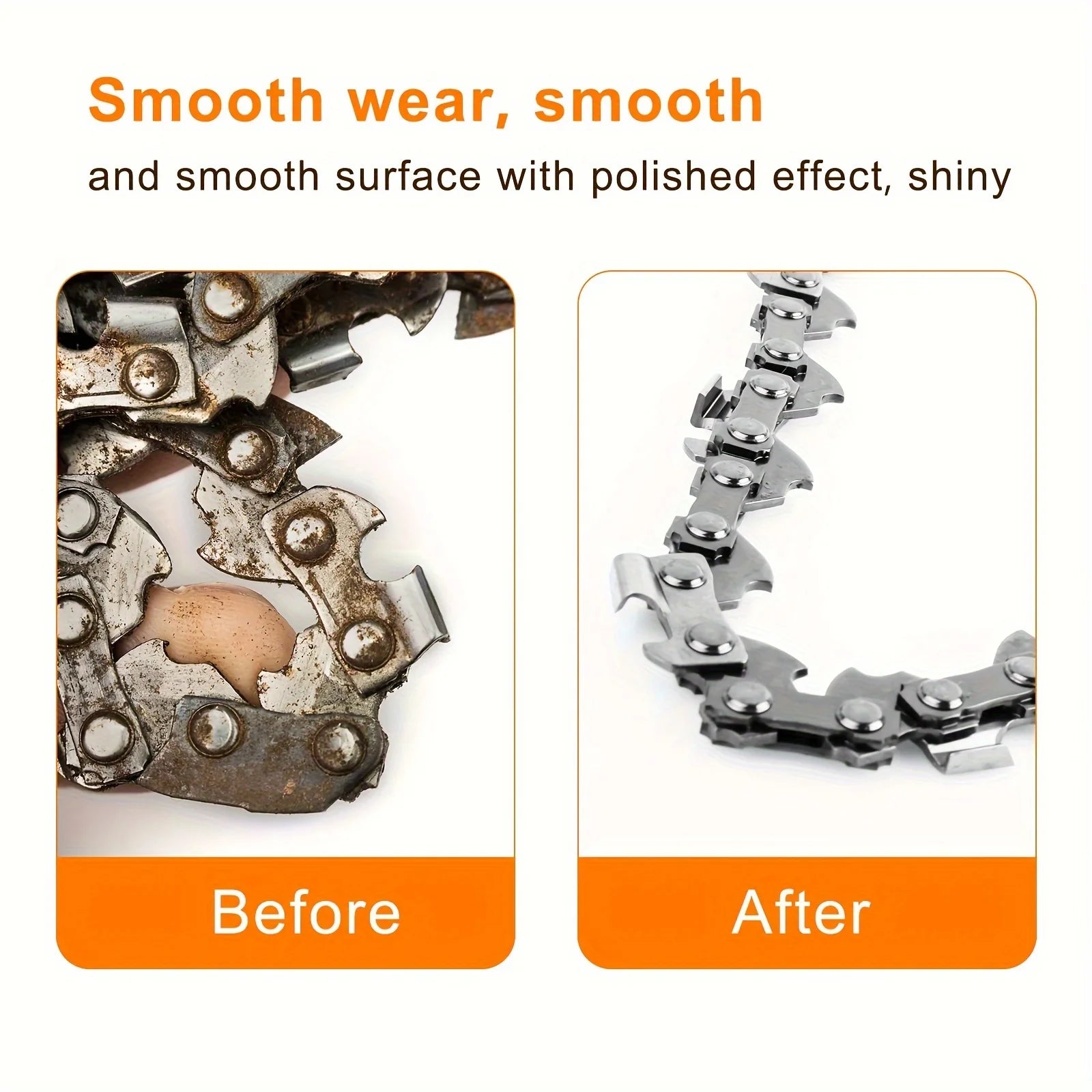 18pcs Chainsaw Chain Grinding Head Grinding Chain Machine Handheld Chainsaw Logging Saw Chain Grinding Tool Electric File Head Qme