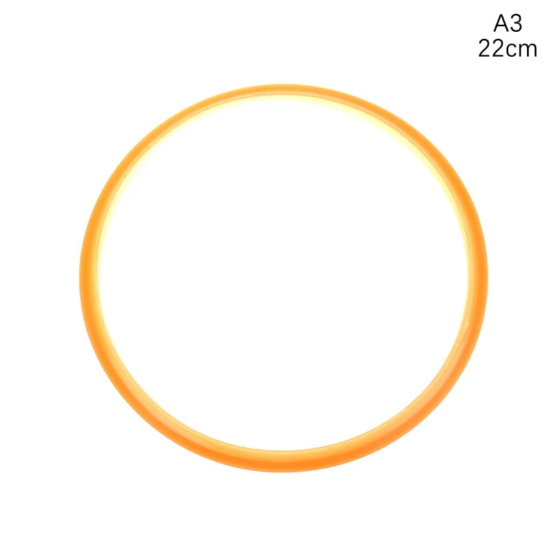Brown Silicone Rubber Gasket Sealing Ring Aluminum Pressure Cooker 18 Qme 22CM