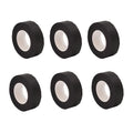 6 Rolls Black Masking Tape Painters Paper Tape for Arts DIY Crafts Painting Labeling Decoration School Projects Home Office Qme 6 Rolls 15M 10mm