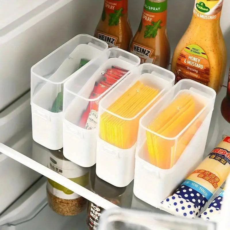 Creative Cheese Slice Storage Box Refrigerator Butter Preservation Qme