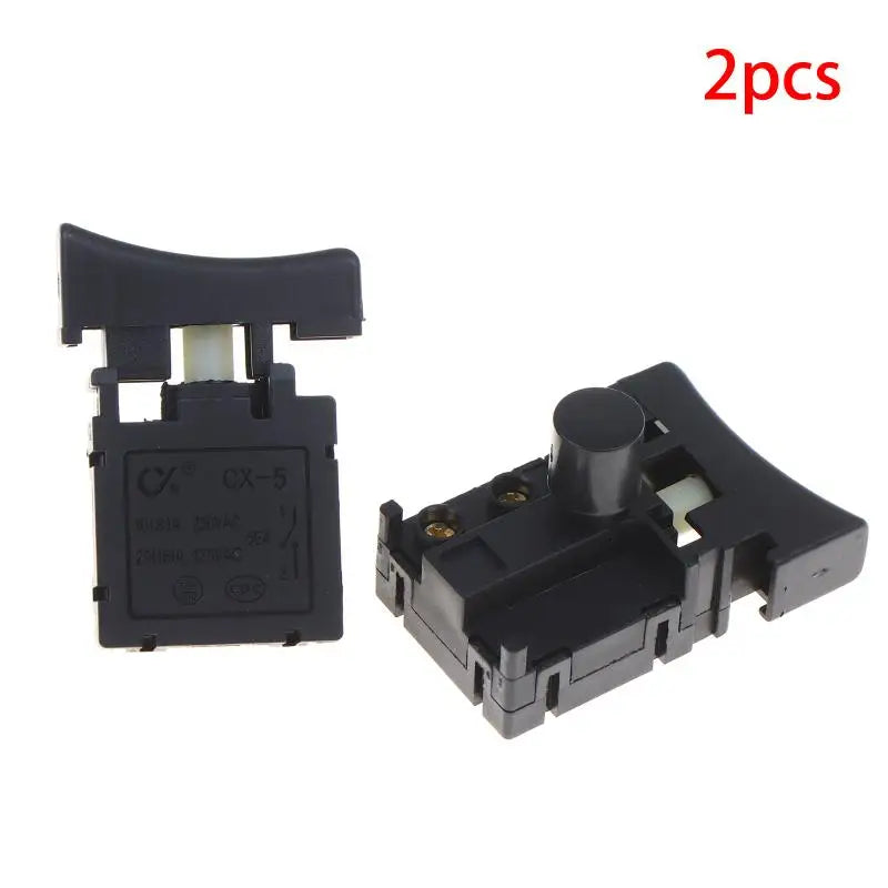 1 2 Replacement Chainsaw Switch Trigger 08083 Electric Woodworking Qme 2Pcs