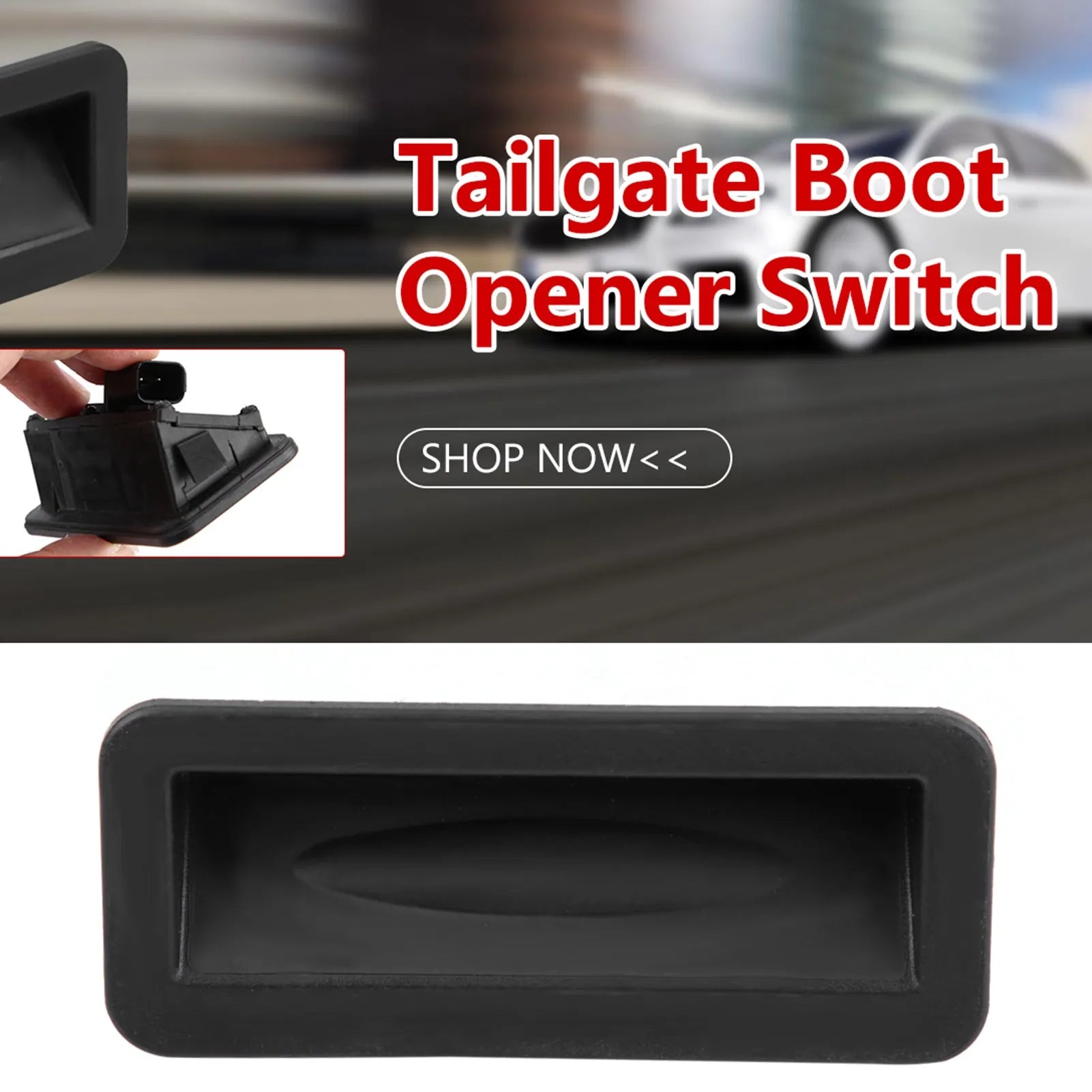 Vehicle Tailgate Boot Opener Switch for Ford Focus Fiesta C Max S Max Galaxy Mondeo 6M5119B514AD Qme