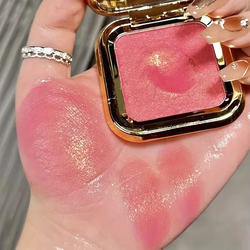 Cream Blush Palette Mashed Potato Texture Waterproof Long Lasting Qme