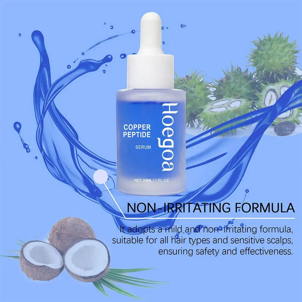 Copper Peptide Hair Density Serum Deep Nourishment Moist Damage Qme