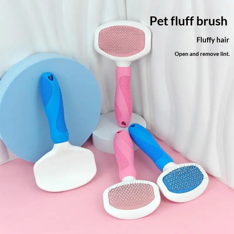 No Hurt Combs Cat Hair Knot Cleaning Brushes Pet Accessoriesdog Brush Qme