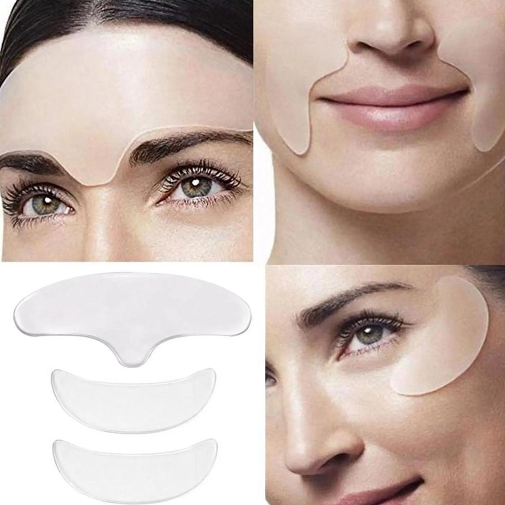 Anti Wrinkle Forehead Patch Eye Mask Forehead Line Removal Gel Patch Firming Lift Up Mask Stickers Anti-aging Face Skin Care Qme