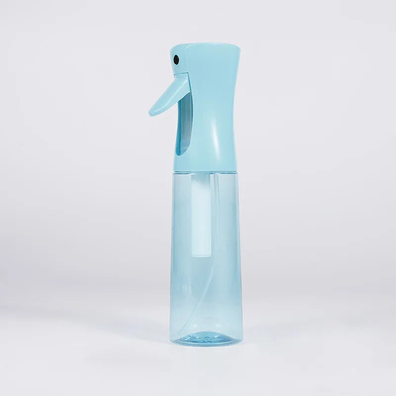 200/300ML High Pressure Continuous Spray Bottle Travel Reusable Sub Packaging Bottle Beauty Plant Watering Spray Bottle Qme 300ML Blue