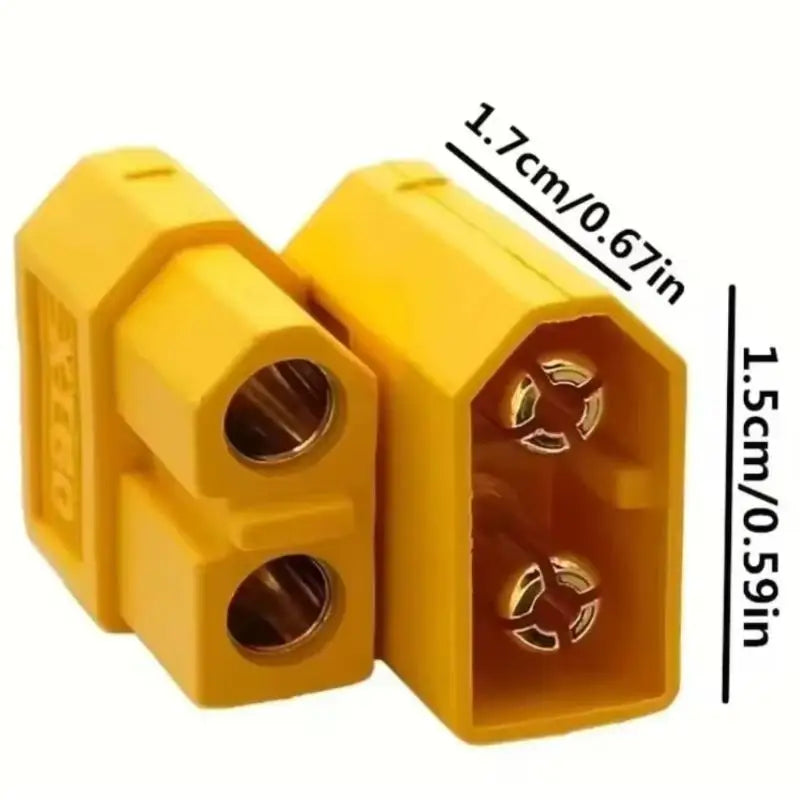5 Pairs Racing DIY Accessories XT60 Plug Male Female Bullet Qme