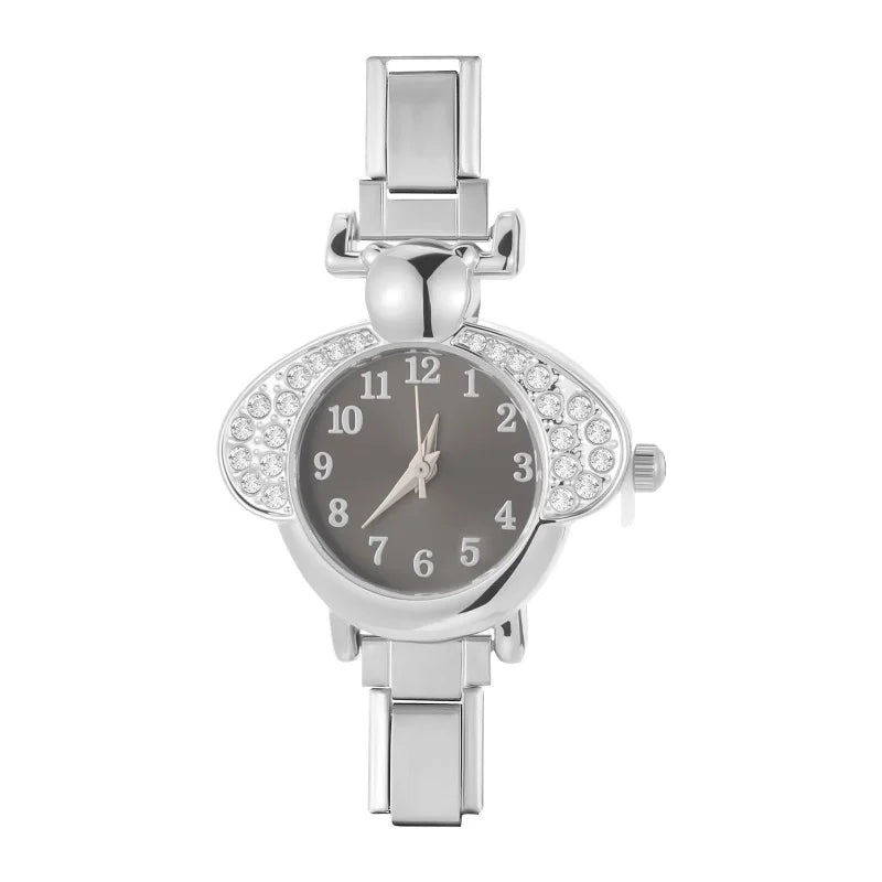 2025 Wholesale Fashion Women's Watch Golden Luxury Trendy Small Dial