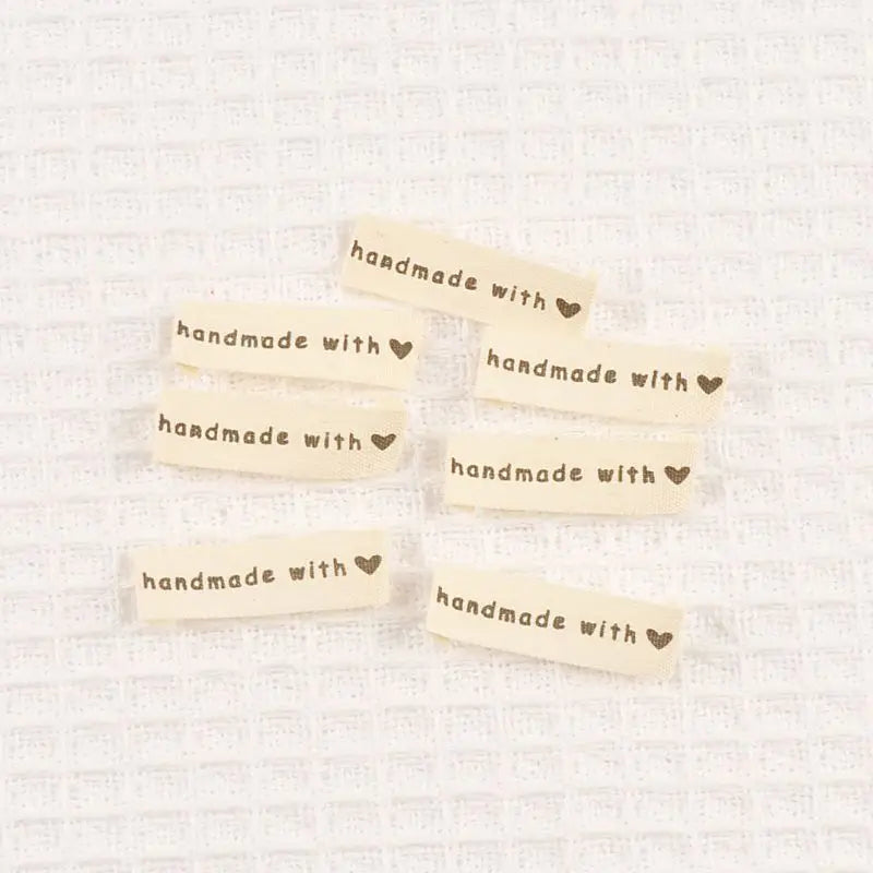 50pcs 8-40mm Mixed Pattern Label Handmade DIY Label For Clothing Labels Shoe Bag Accessories Artistic Decorations cp3806 Qme 10x38mm cp3806-1