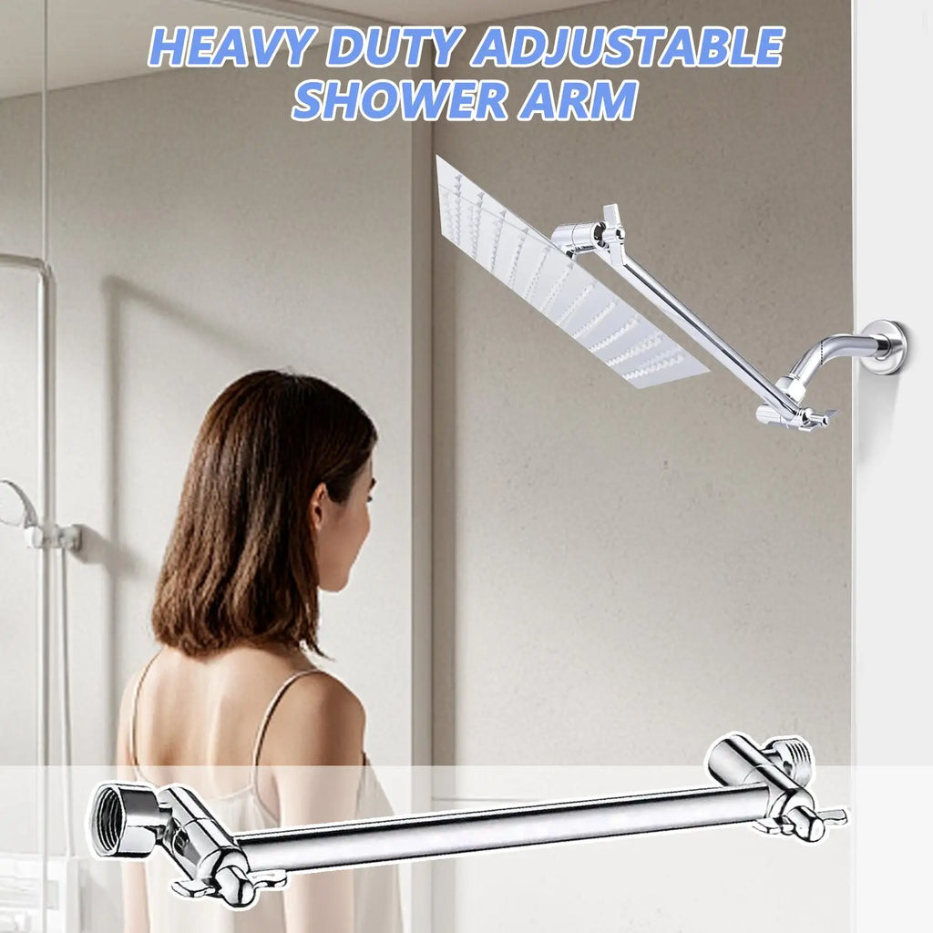 Shower Arm Extension 304 Stainless Steel Bathroom Supplies Head Qme