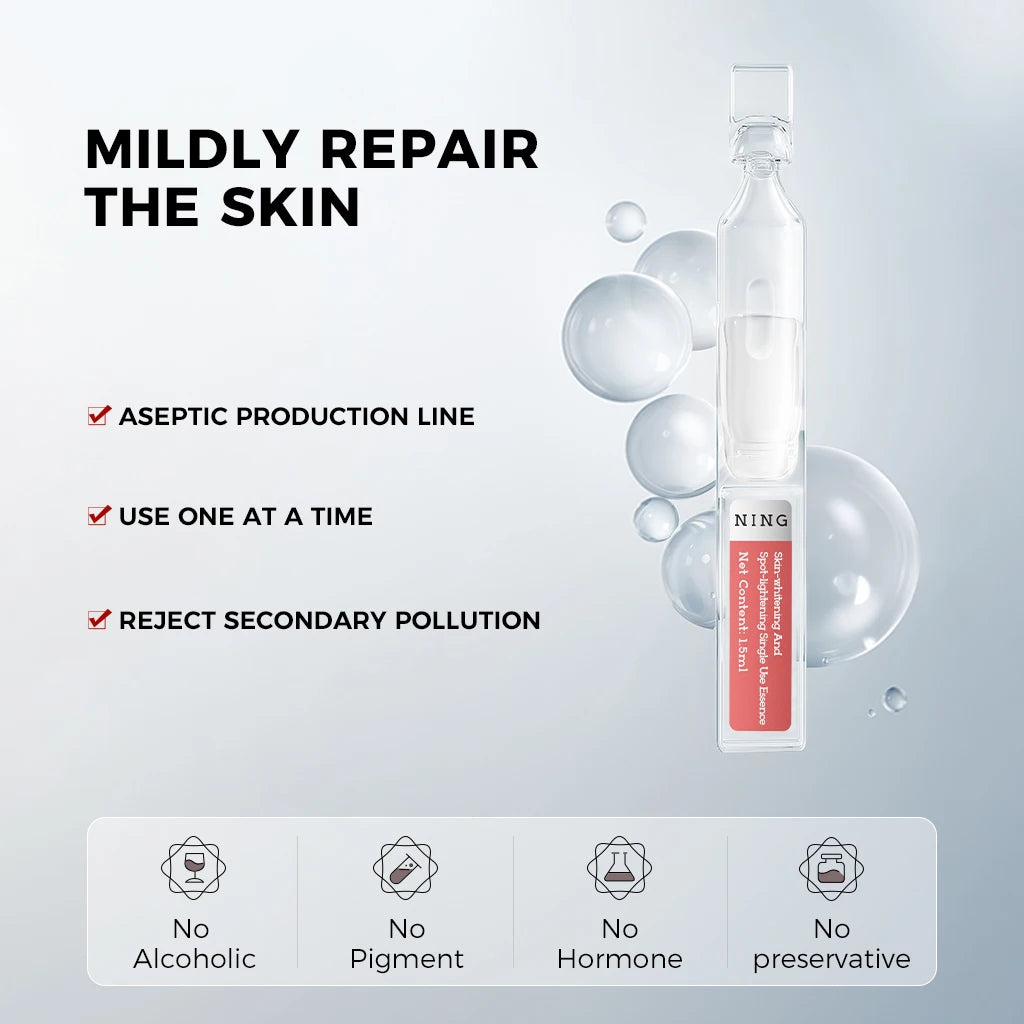 NING Whitening Spot Lightening Essence Niacinamide Brightening Serum Qme