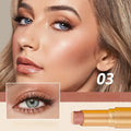 Three Eye Shadow Stick Waterproof Sweat Resistant Easy Apply Suitable Qme 03