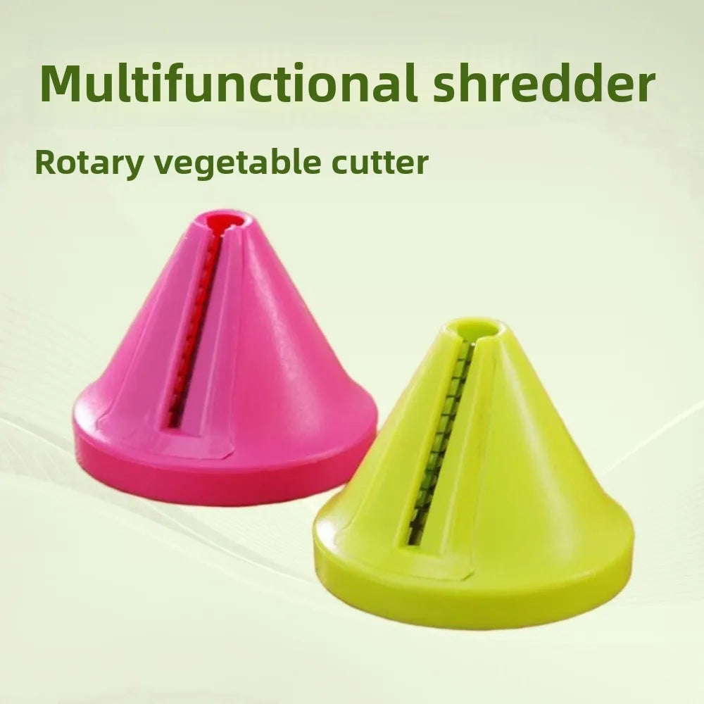 1/3/5Pcs Multifunctional Manual Rotating Spiral Peeler Veggie Fruit Shredder Grater For Potato Carrot Kitchen Prep Tool Qme