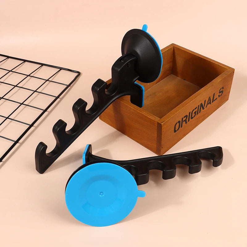 Fishing Rod Rack Horizontal Organizer Support Suction Cup Car Bracket Qme