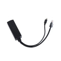1PCS POE Splitter 48V to 5V 2.4A Gigabit Power Supply Module with Isolation Power Separation Cable Qme 48V to 5V