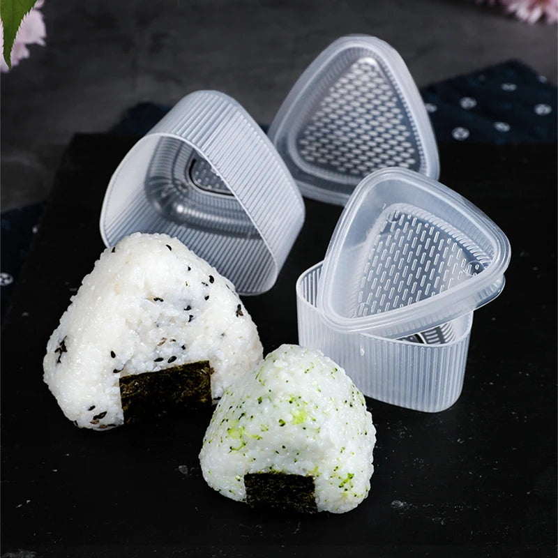 Kitchen Accessories Sushi Mould Triangle Mould Sushi Machine Mould Sushi Tool Onigiri Rice Ball Bento Machine Mould Qme