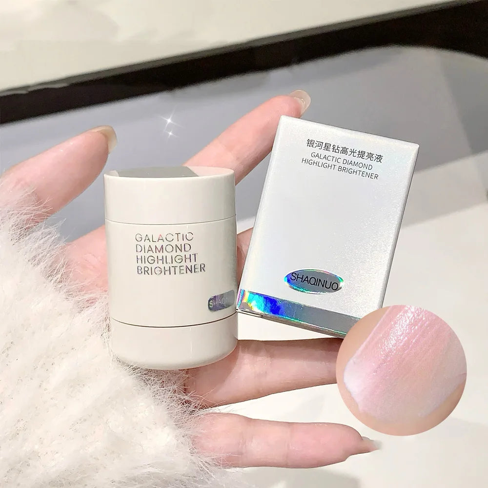 SHAQINUO Galaxy Star Diamond Highlighting Liquid Watery Radiance Qme