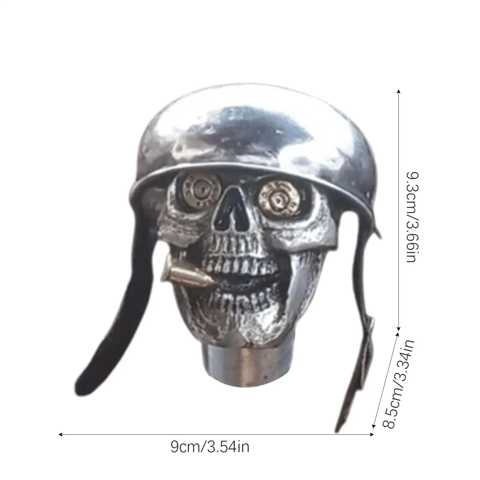 Skull Gear Shift Knob Shift Stick Protector Skeleton Gear Shifter Funny Cover Protector Decorations for Car Automobile Truck Qme