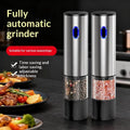 Electric Salt Pepper Grinder Automatic Rechargeable Mill Shakers Qme Default Title