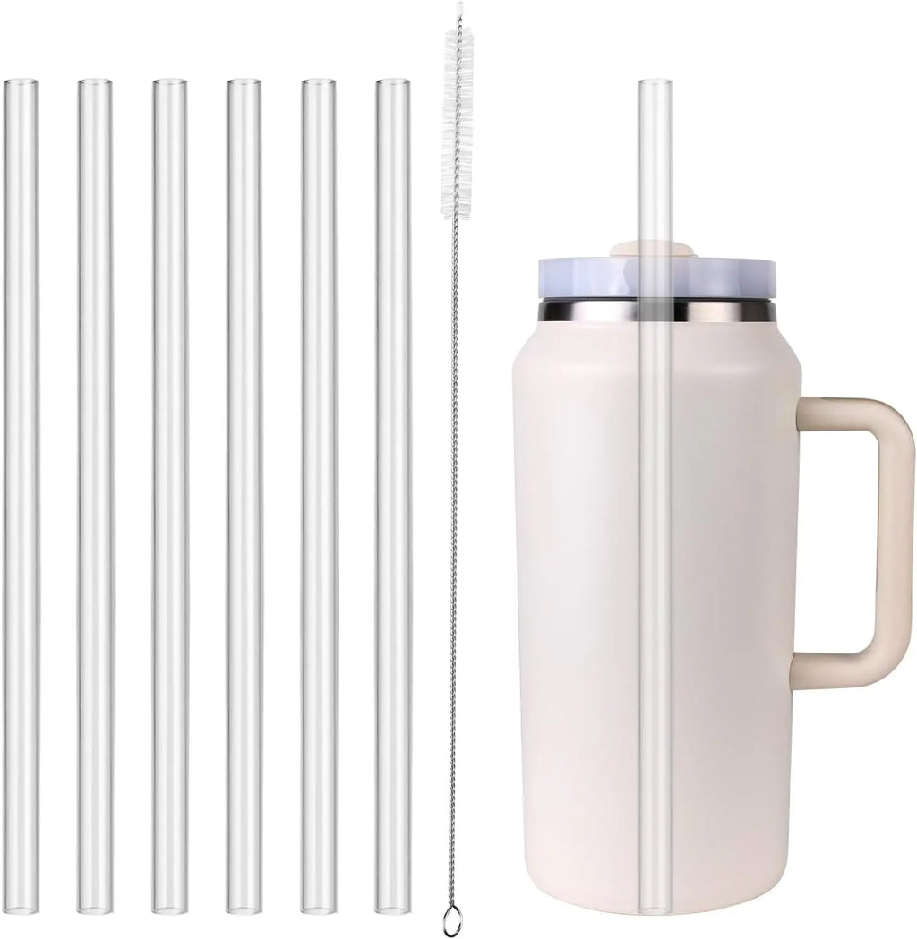 Reusable Straws Plastic Cleaning Brush Compatible Stanley 20& Qme
