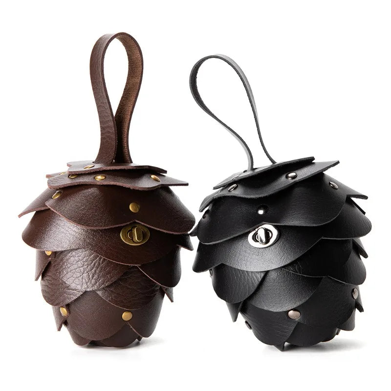Steampunk Vintage PU Leather Mini Waist Bag Retro Coin Purse Qme