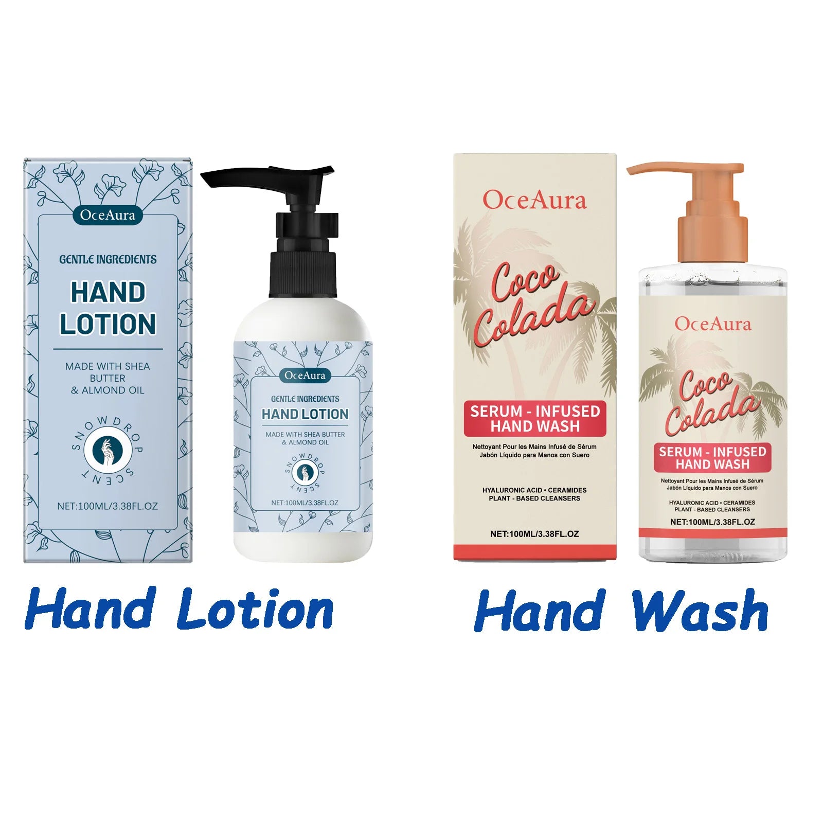 Shea Butter Hand Lotion Moisturizing Nourishing Fade Fine Lines Soft Smooth Skin Non Greasy Fast Absorbing for Dry Cracked Hands Qme 1 Set