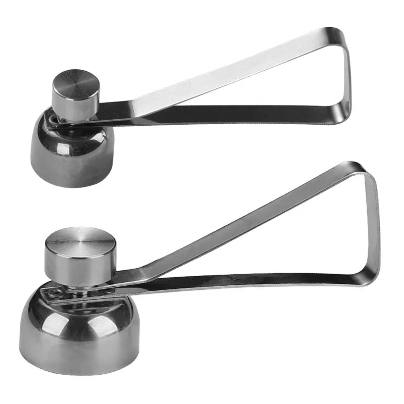 Eggshell Topper Cutter Stainless Steel Egg Cracker Opener Remover Qme