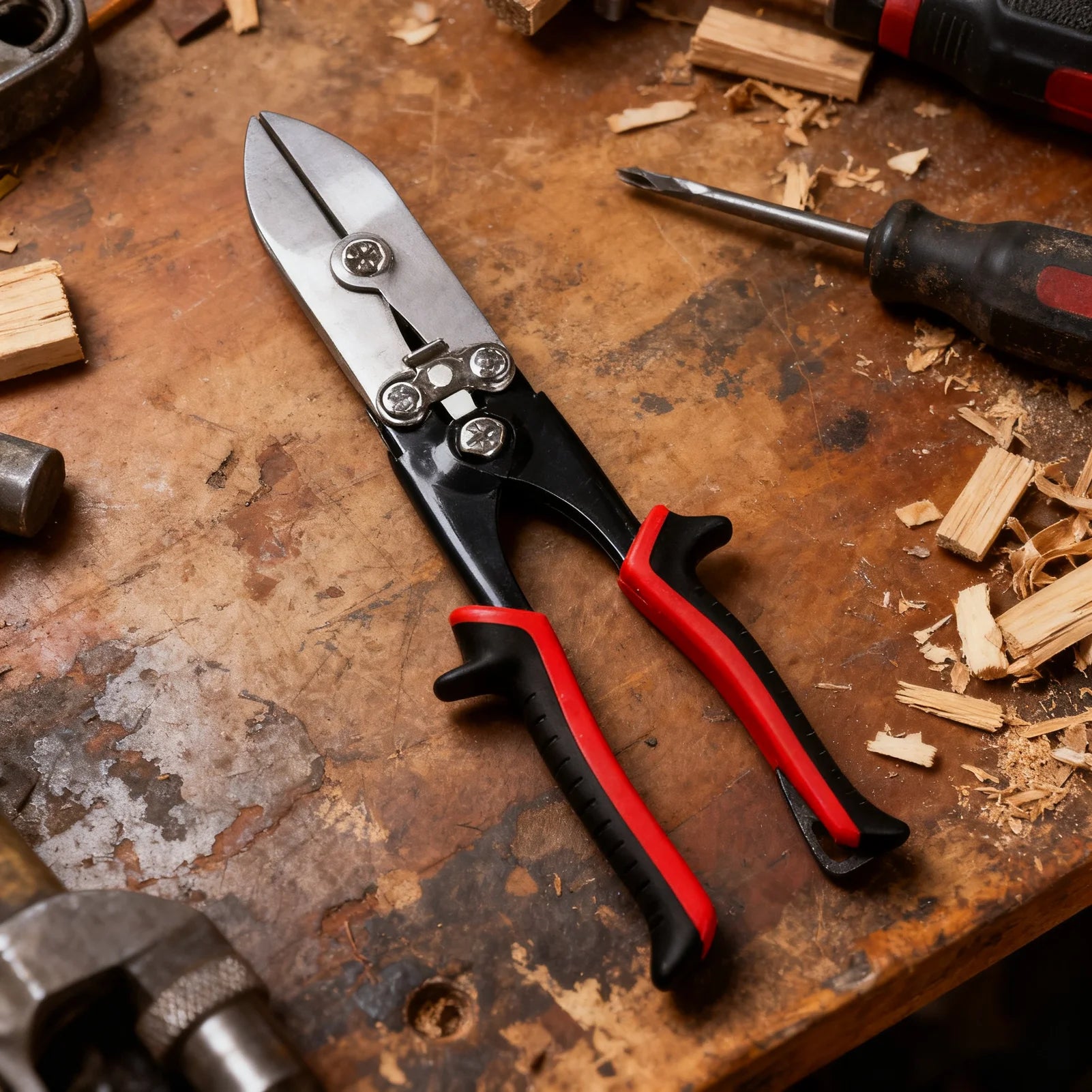 Gutter Crimping Tool Metal Sheet Pliers Bender Downspouts Crimper Qme