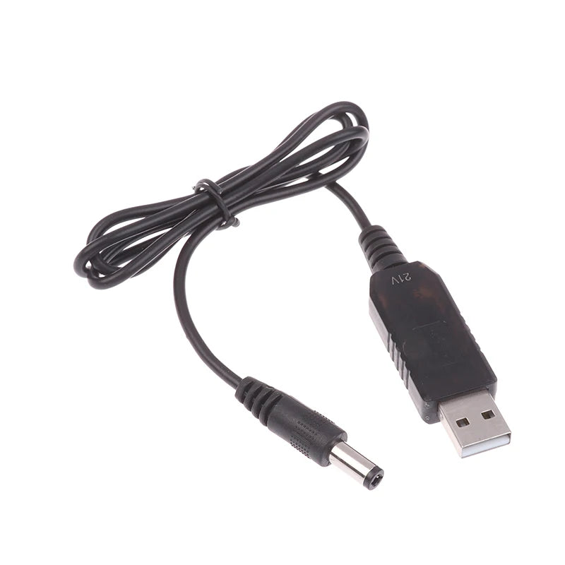 USB 5V 21V Boost Charging Cable Power Line DC Interface Lithium Qme Default Title