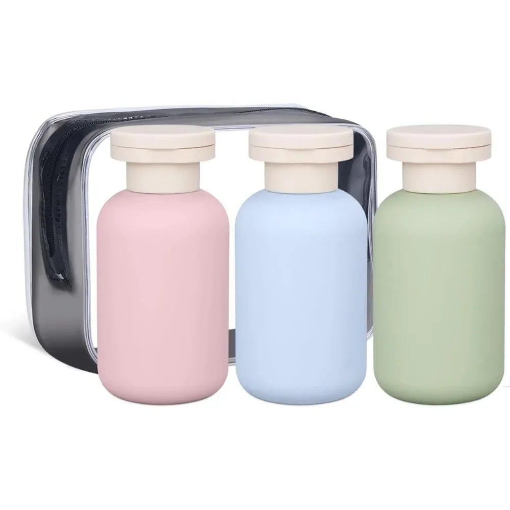 1 Soft Leakproof Travel Bottles Portable Squeeze Tubes Shampoo Lotion Qme