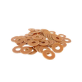 100PCS Phenolic Tattoo Machine Coil Core Washers For Permanent Tattoo Machine Coils Spare Parts Supply Qme Default Title