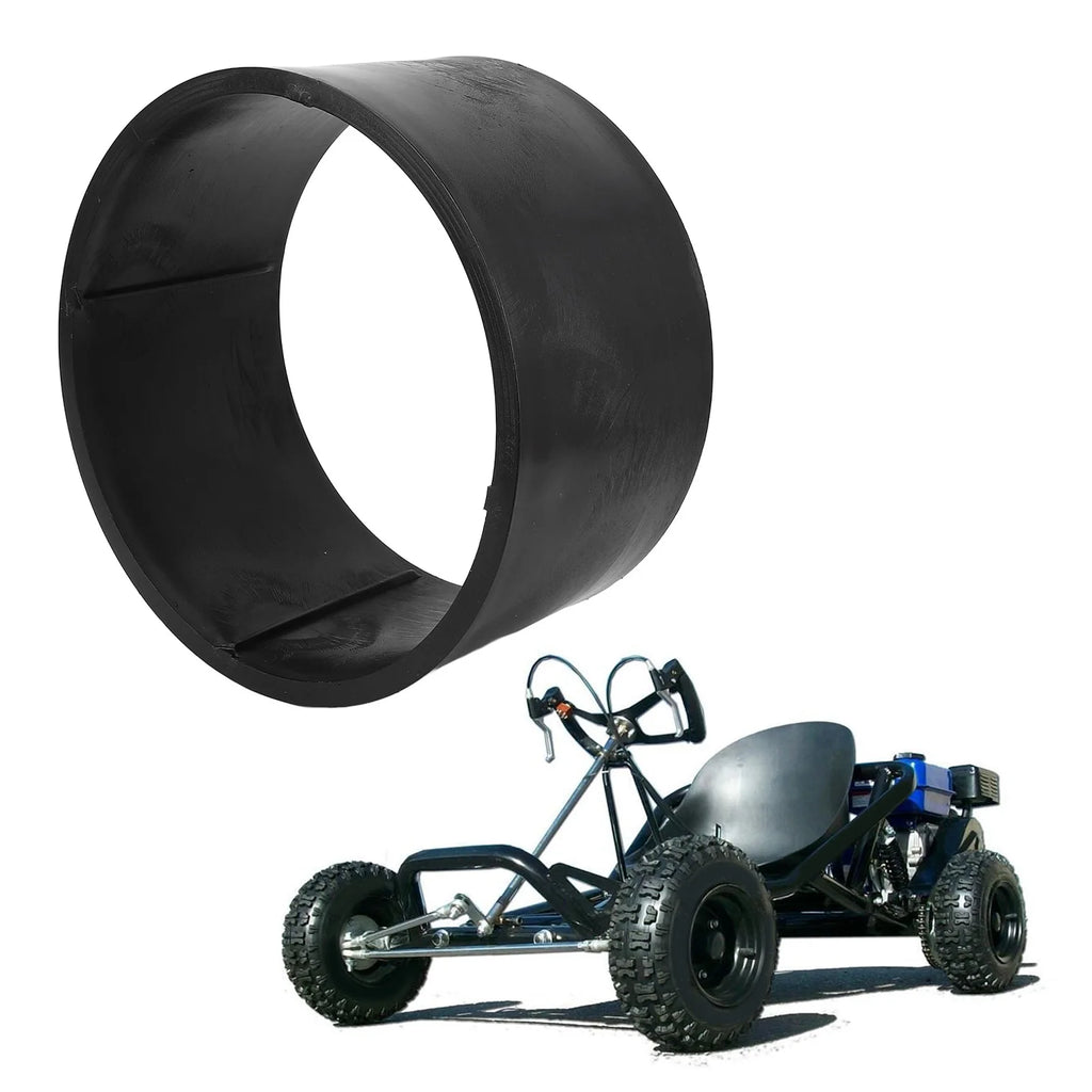 Go Kart Tire Sleeve 11x7.10-5 Go Kart PVC Tire Sleeve Traction Reduction Easy Installation 12mm Thick Hard for Drift Trike Qme
