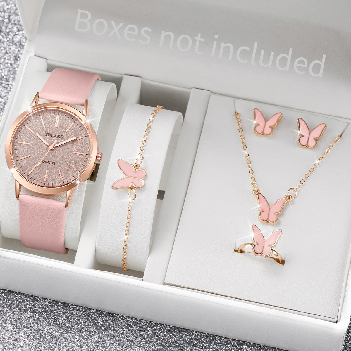 Fashion Starry Sky Women's Watch Quartz Watch with Leather Strap Qme