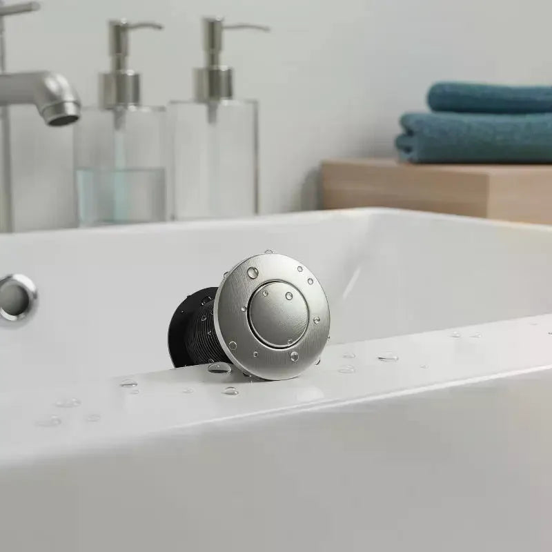 Pneumatic Switch Massage Bathtub Starter Accessories Stainless Steel Qme