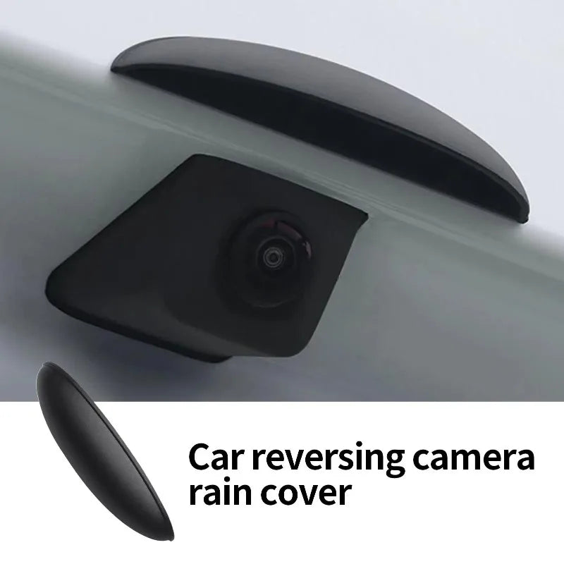 New Car Reverse Camera Silicone Rain Shade Cover Auto Rear Camera Rain Shield Cover Car Accessories Car Rear View Camera Shield Qme