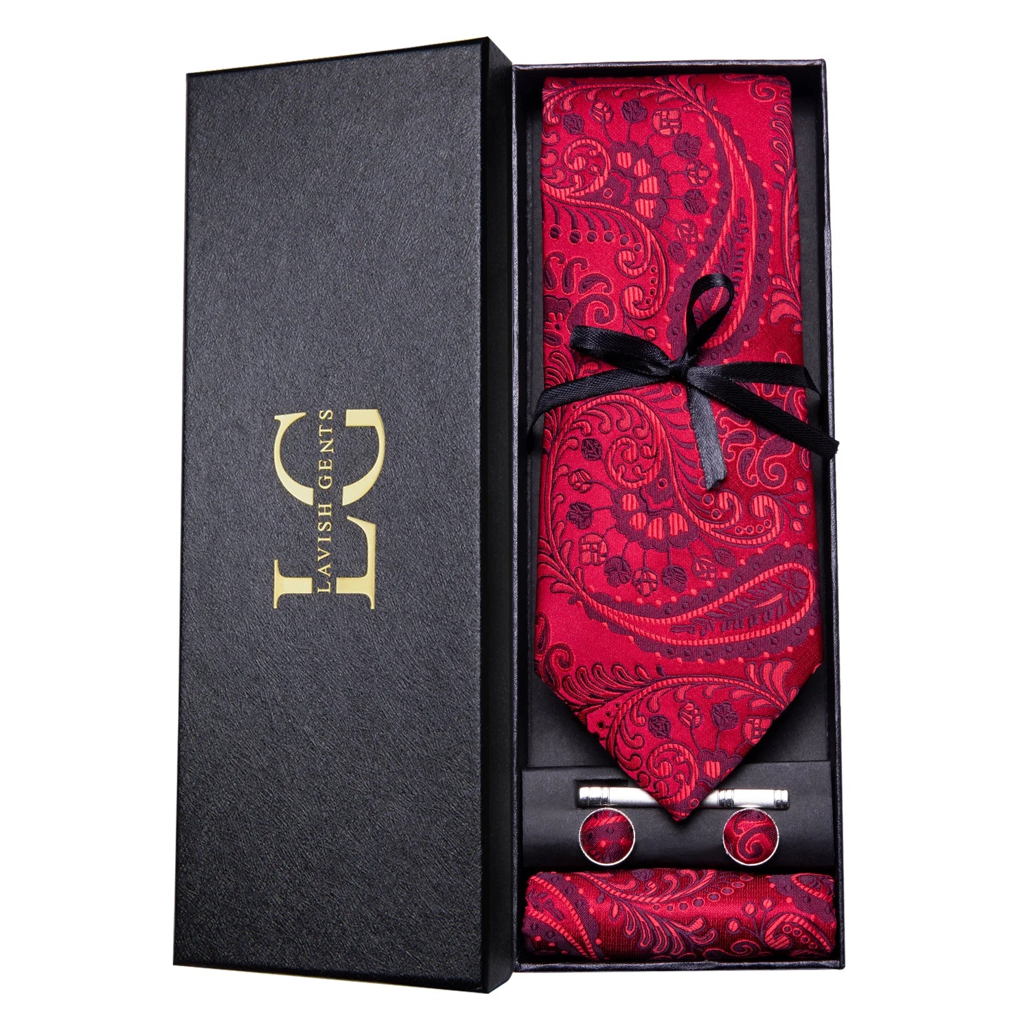 Hi-tie Luxury Box Classic Paisley Teal Green Necktie Gentle Men's Tie Qme N-3194-SMT-02