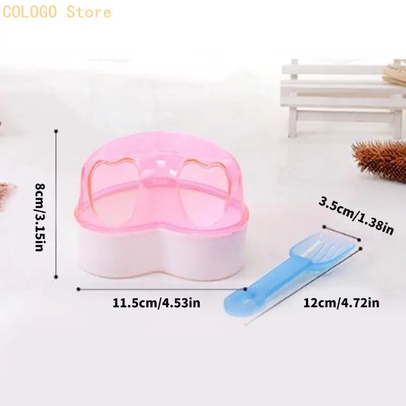 Hamster Bathroom Bathtubs Box Sand Bath Container Bathing Bowl Qme