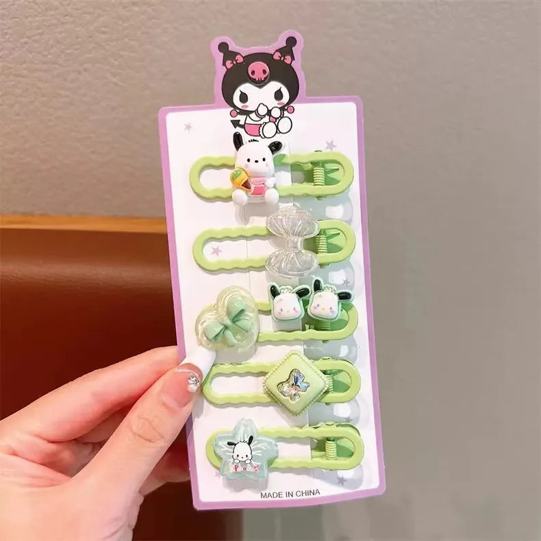 Colorful Stray-hair Duckbill Clip Kuroomi Student Cartoon Hair Girls Qme 13