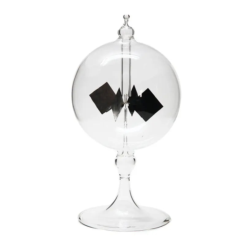 Solar Power Crookes radiometer light pressure windmill bolometer Qme
