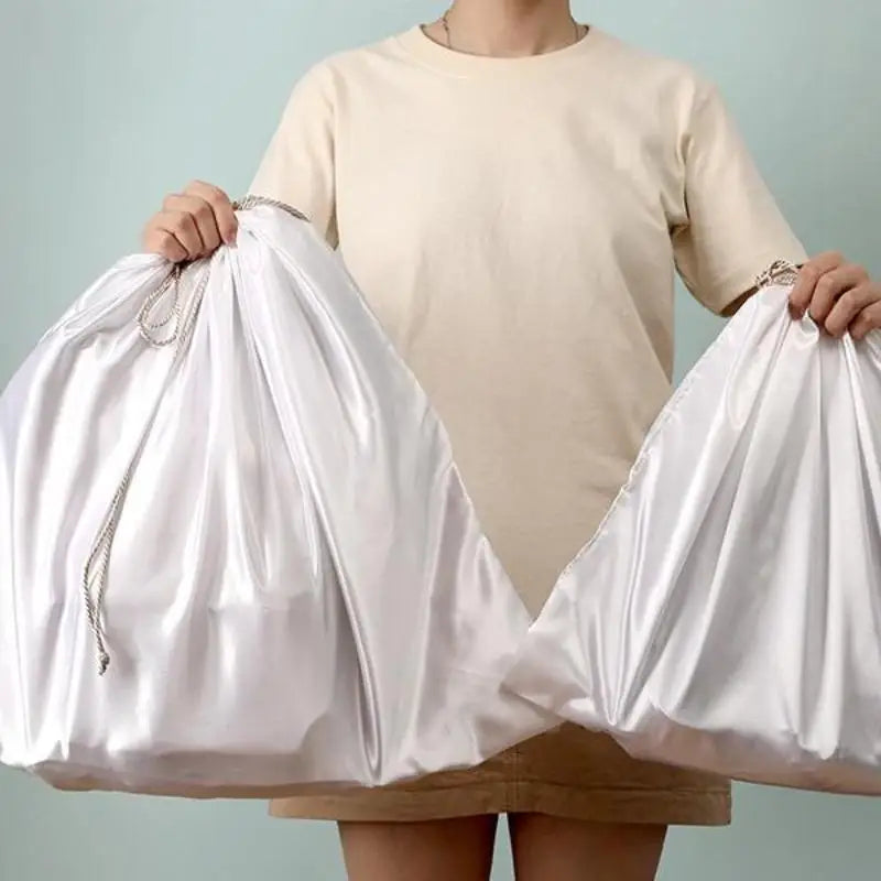 Dustproof Travel Drawstring Pouch Thick Dust Cover Storage Bags Qme