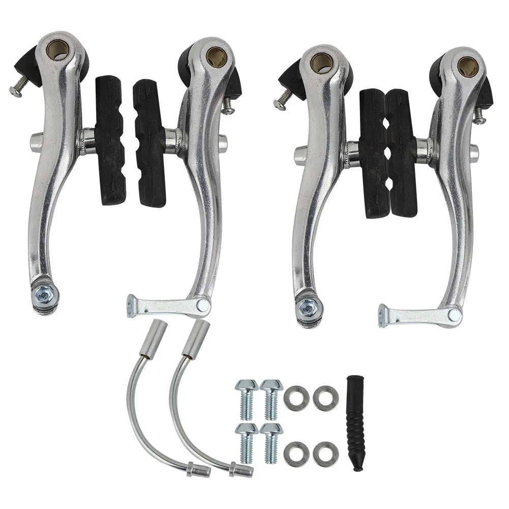 V Brake V Brakes Clamp Set V Brake 1 Pair V Brake Mountain Bike V Brakes Clamp Set With Brake Pads Qme as pic