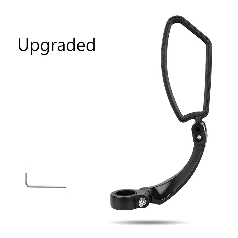 HD Lens Bicycle Rearview Mirror 360 Rotatable Mountain Bike Widened Qme B