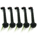 2/3/4/5PCS Fishing Anglers Tippet Threader Fishing Accessory To Easily Rig Small Flies Multifunctional Fishing Line Threader Qme 5PCS