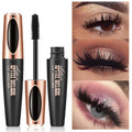 Black 4D Fiber Mascara Thick Lengthening Volumizing Waterproof Sweatproof Long Lasting Eyelash Extension Eye Makeup Cosmetics Qme Q804